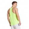 ADIDAS Canotta Running Adizero Essential Lime Uomo