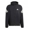 ADIDAS Giacca Running Adi365 Nero Bianco Uomo