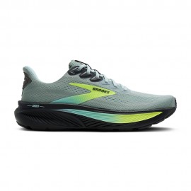 Brooks Ghost 17 Gray Mist Yucca Nightlife - Scarpe Running Uomo