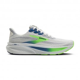 Brooks Ghost 17 Bianco Verde Blu - Scarpe Running Uomo