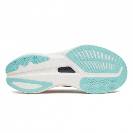 Saucony Endorphine Speed 5 Bianco Navy - Scarpe Running Donna