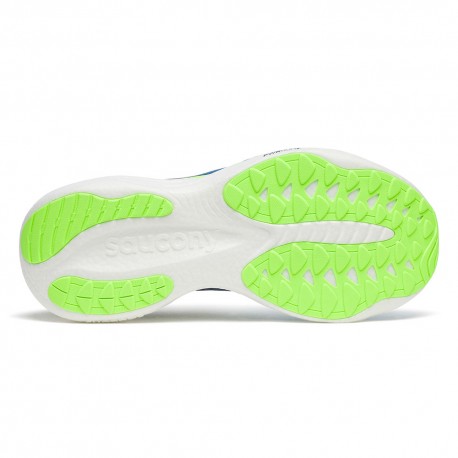 Saucony Ride 19 Cobalt Slime - Scarpe Running Uomo