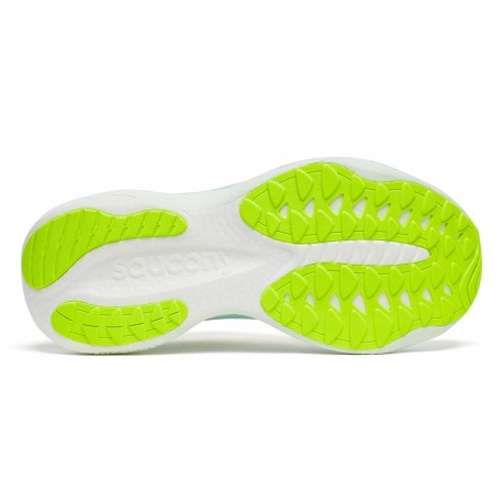 Saucony Ride 19 Bianco Splash - Scarpe Running Donna