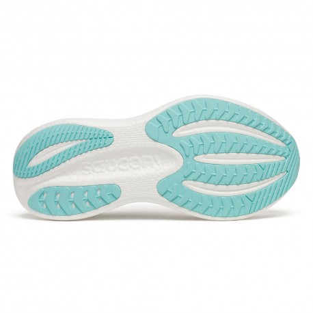 Saucony Triumph 23 Bianco Navy - Scarpe Running Donna