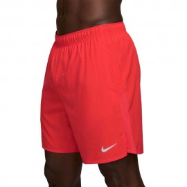 Nike Pantaloncini Running Df Challenger 7" Lt Rosso Uomo