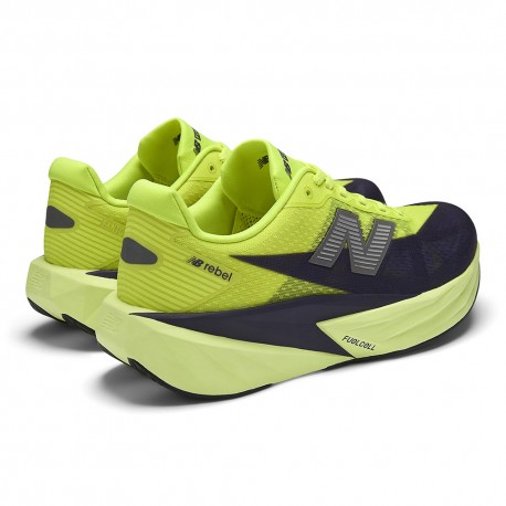 New Balance Fuellcell Rebel V5 Verde - Scarpe Running Uomo