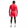 Nike Maglia Running Pacer Lt Crimson Argento Uomo