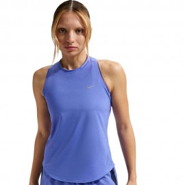 Nike Canotta Running Swift Sapphire Argento Donna