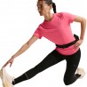 Nike T-Shirt Running Swift Sea Coral Argento Donna