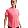 Nike T-Shirt Running Swift Sea Coral Argento Donna
