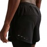 Nike Pantaloncini Running Stride 5" Hybrid 2In1 Nero Summit Bianco Uomo