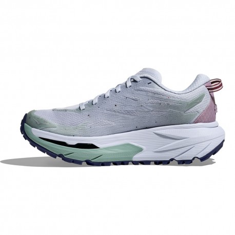 Hoka Mafate 5 Ambient Blue Rosemary - Scarpe Trail Running Donna