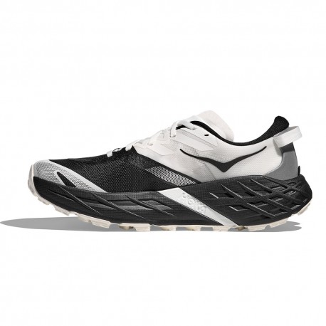 Hoka Speedgoat 7 Nero Bianco - Scarpe Trail Running Uomo