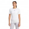 ADIDAS Maglietta Palestra Tech Fit Train Bianco Donna