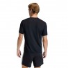 ADIDAS Maglietta Palestra Tristripe Nero Uomo