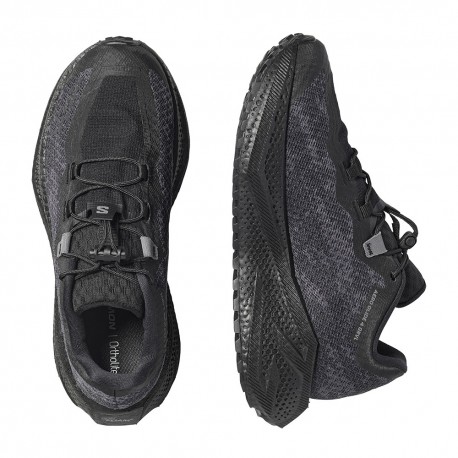 Salomon Aero Glide 4 Grvl Nero Asphalt - Scarpe Trail Running Donna