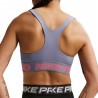 Nike Pro Reggiseno Sportivo Medium Support Lilla Donna