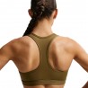 Nike Swoosh Reggiseno Sportivo Medium Support Verde Donna