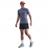 Nike Pro Training Shorts Sportivi Nero Logo Bianco Uomo