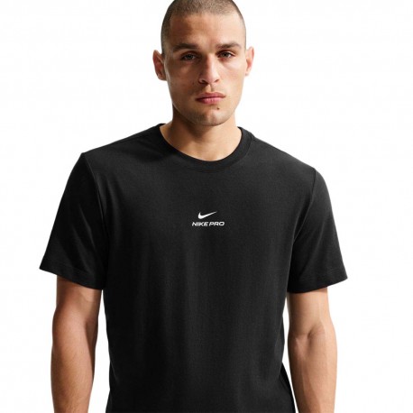 Nike Maglietta Palestra Nero Uomo