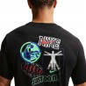 Nike Maglietta Palestra Train Stickers Nero Uomo