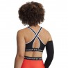 Under Armour Reggiseno Sportivo Cross Back Mid Corallo Donna