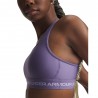 Under Armour Reggiseno Sportivo Cross Mid Viola Donna