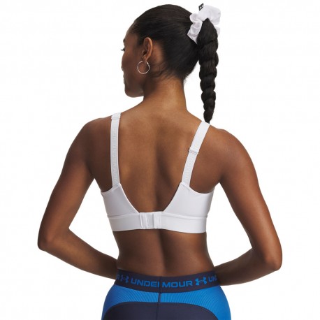 Under Armour Reggiseno Sportivo Infinity Bianco Donna
