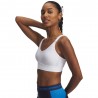 Under Armour Reggiseno Sportivo Infinity Bianco Donna