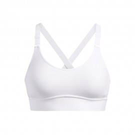 Under Armour Reggiseno Sportivo Infinity Bianco Donna
