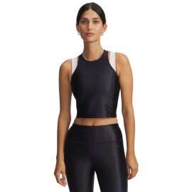 Under Armour Top Palestra Motion Shine Nero Donna