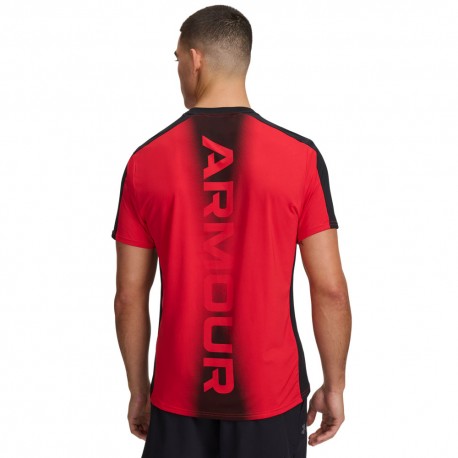 Under Armour Maglietta Palestra Hg Wordmark Red Uomo