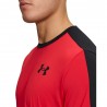 Under Armour Maglietta Palestra Hg Wordmark Red Uomo