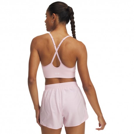 Under Armour Reggiseno Sportivo Vanish Seamless Rosa Donna
