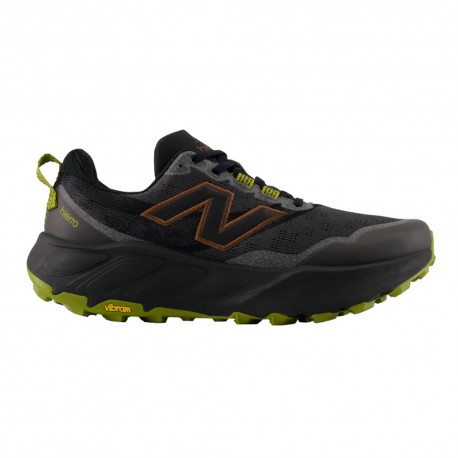 New Balance Fresh Foam X Hierro V9 Faded Nero Pumpernickel - Scarpe Trail Running Uomo