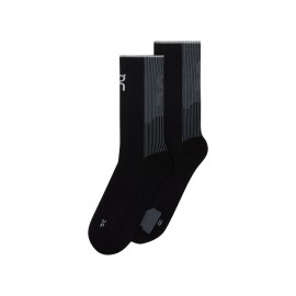 On Calze Running Performance Run Sock High Nero