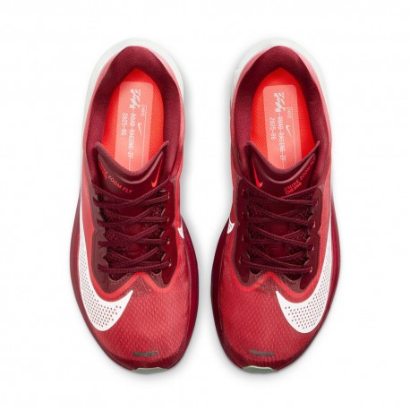 Nike Zoom Fly 6 Team Rosso Barely Verde - Scarpe Running Donna