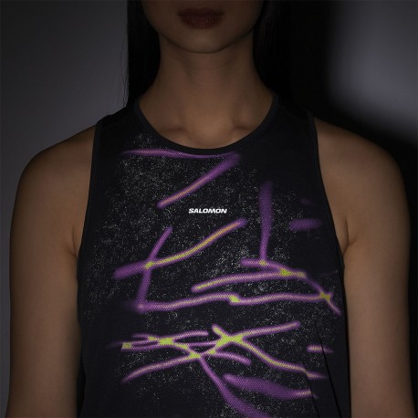 Salomon Tank Shkout Core Deep Nero Donna