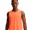 Nike Miler Canotta Running Total Arancio Reflective Silv Uomo