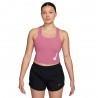 Nike Tempo Swoosh Canotta Running Peony Rosa Foam Donna