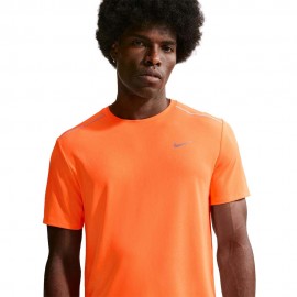 Nike Miler T-Shirt Running Total Arancio Reflective Silv Uomo