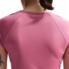 Nike Tempo Swoosh T-Shirt Running Peony Rosa Foam Donna