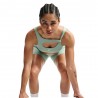 Nike One Reggiseno Sportivo Verde Donna