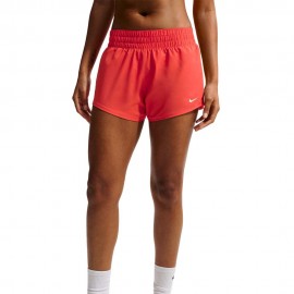 Nike One Shorts Sportivi Rosso Donna
