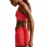 Nike One Shorts Sportivi Rosso Donna