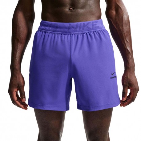 Nike Pro Training Shorts Sportivi Viola Uomo