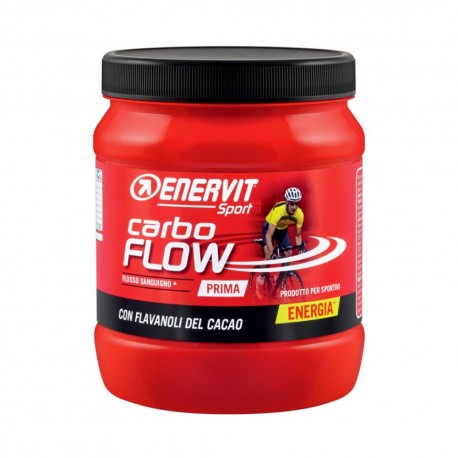 Enervit Integratore Vitamine Carbo Flow Barattolo Cacao
