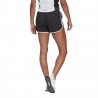 ADIDAS short running m20 nero bianco donna