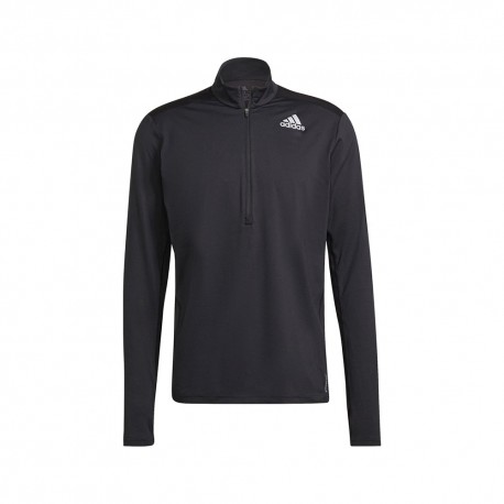 Adidas Maglia Running Hzip Own Nero Uomo